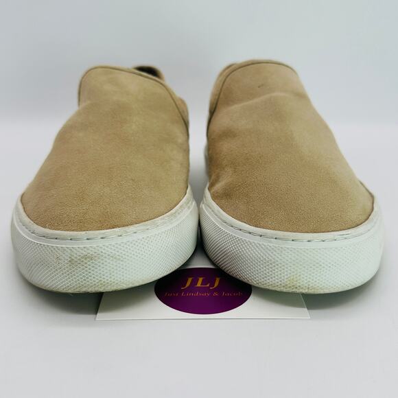 Jenni Kayne Women's Beige Suede Lounger Casual Slip On Sneakers Size 41/ 11 US - Picture 2 of 12